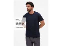 Футболка унисекс Regent 150, темно-синяя (navy)