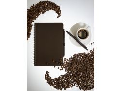 Блокнот на спирали Coffeist, коричневый