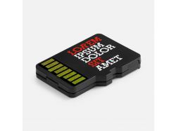 Органайзер для карт памяти и SIM с кардридером Multitask, черный