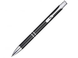 Шариковая ручка Moneta из переработанного алюминия - сплошной черный