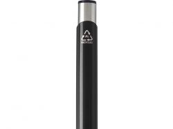 Шариковая ручка Moneta из переработанного алюминия - сплошной черный