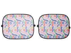 Комплект из 2-х автомобильных солнцезащитных экранов с возможностью полноцветной печати