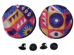 Комплект из 2-х автомобильных солнцезащитных экранов с возможностью полноцветной печати