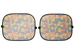 Комплект из 2-х автомобильных солнцезащитных экранов с возможностью полноцветной печати