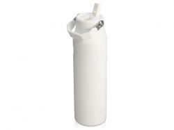 Бутылка для воды объемом 1,06 литра с откидной трубочкой Stanley IceFlow™ 2.0 - Frosted white