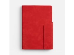 Ежедневник Leadmark, недатированный, красный