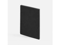 Ежедневник Notera Maxi, недатированный, черный