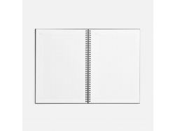 Ежедневник Notera Maxi, недатированный, черный