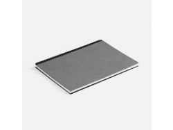 Ежедневник Notera Maxi, недатированный, серый