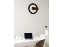 Часы TimeLord, черные с коричневым