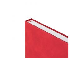 Ежедневник Horizon, недатированный, серый с красным