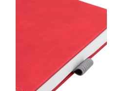 Ежедневник Horizon, недатированный, серый с красным