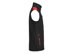 Prime Softshell Vest (black/red) Prime Softshell Vest (black/red)