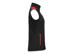 Prime Softshell Vest Woman (black/red)
