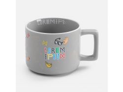 Чашка Fusion, ver.2, серая