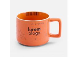 Чашка Fusion, ver.2, оранжевая