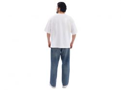 Футболка оверсайз «Beta.01» унисекс, молочный