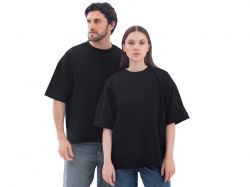 Футболка оверсайз «Beta.01» унисекс, черный