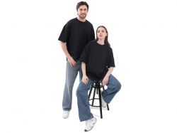 Футболка оверсайз «Beta.01» унисекс, черный