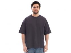 Футболка оверсайз «Beta.01» унисекс, темно-серый