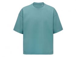 Футболка оверсайз «Beta.01» унисекс, пыльный бирюзовый Футболка оверсайз «Beta.01» унисекс, пыльный бирюзовый