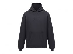 Худи оверсайз «Alpha.01» унисекс, черный Худи оверсайз «Alpha.01» унисекс, черный