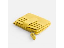 Картхолдер на молнии Unison, желтый