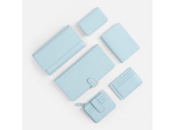 Картхолдер на молнии Unison, голубой