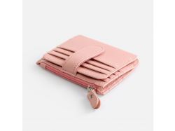 Картхолдер на молнии Unison, розовый