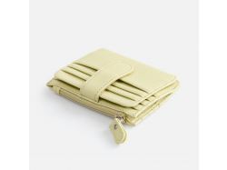 Картхолдер на молнии Unison, светло-зеленый