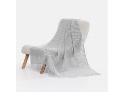 Плед Cambon, светло-серый