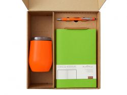 Набор «Writea» с ежедневником, ручкой и термокружкой