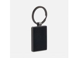 Брелок Gun Metal Leather Rectangle, графитовый Брелок Gun Metal Leather Rectangle, графитовый