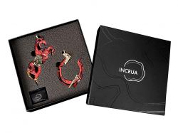 Елочные игрушки (Лошадь+Подкова).Символы года Гранат