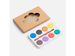 Краски Artmony, 8 цветов с кисточкой Краски Artmony, 8 цветов с кисточкой