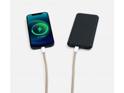 Кабель-ланьярд energyFlex Pro, серо-бежевый