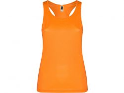Топ спортивный "Shura" женский, неоновый оранжевый