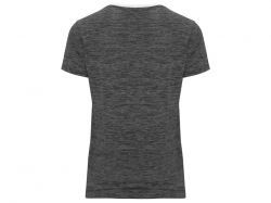 Спортивная футболка "Zolder" женская, белый/меланжевый черный