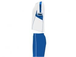 Спортивный костюм "Boca", белый/королевский синий