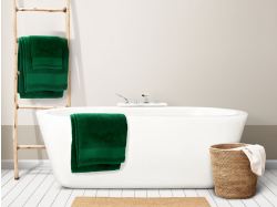 Полотенце Molan, большое, темно-зеленое