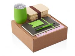 Набор с термокружкой, блокнотом, ручкой и ланчбоксом 