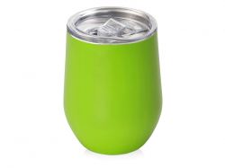 Набор с термокружкой, блокнотом, ручкой и ланчбоксом "Refreshment", зеленое яблоко