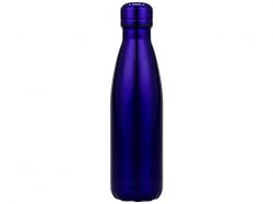 Подарочный набор с термобутылкой, блокнотом, ручкой и чаем, синий