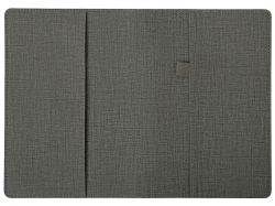 Двустороннее портфолио из рпет-фетра и искусственной кожи "Felt", серый