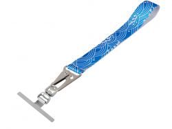 Ремувка под сублимацию с большим карабином и металлическим держателем для телефона Ремувка под сублимацию с большим карабином и металлическим держателем для телефона