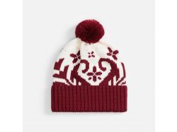 Шапка Wintertude, красная с белым Шапка Wintertude, красная с белым