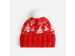 Шапка Holidale, красная с молочным Шапка Holidale, красная с молочным