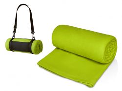 Плед «Нежность» с плечевым ремнем, зеленое яблоко Плед «Нежность» с плечевым ремнем, зеленое яблоко