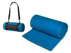 Плед «Нежность» с плечевым ремнем, синий Плед «Нежность» с плечевым ремнем, синий