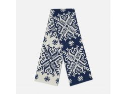 Шарф Wintertude L, синий с белым